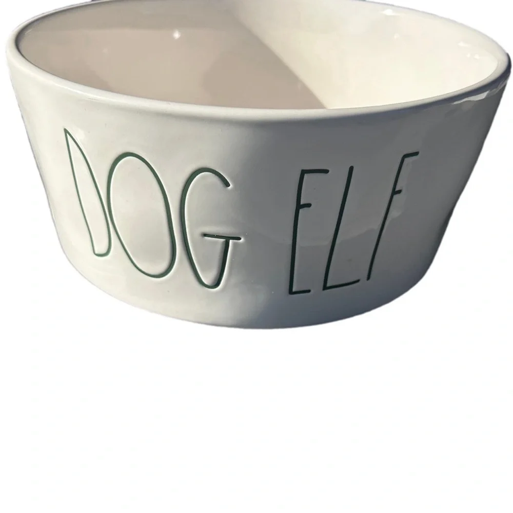 Rae Dunn Large Dog Elf bowl - Picture 2 of 7